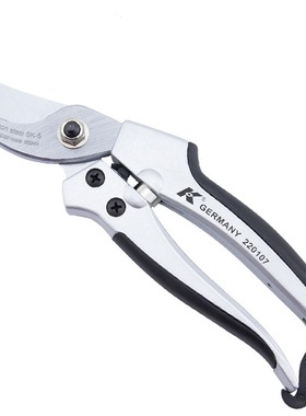 德国K牌 直刀型花剪弯刀园艺剪树枝剪插花用剪果树剪子 220107