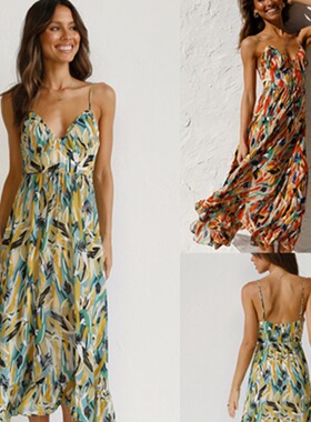 Women's black fungus edge suspender dress