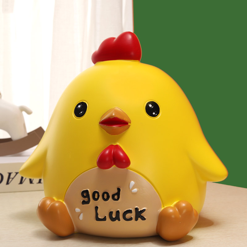 素凡存钱罐鸡只进不出可存可取