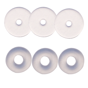 防增生小飞碟食品级硅胶耳洞耳骨钉垫片脐钉耳钉唇钉舌钉防内陷