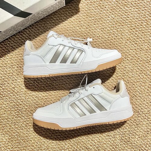 Adidas/阿迪达斯男女同款休闲百搭低帮防滑耐磨透气小白鞋 JP9960