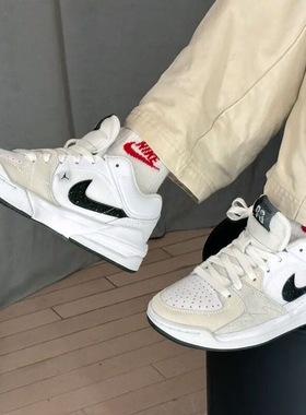 Nike/ 耐克 JORDAN STADIUM 90复古运动低帮休闲鞋灰色