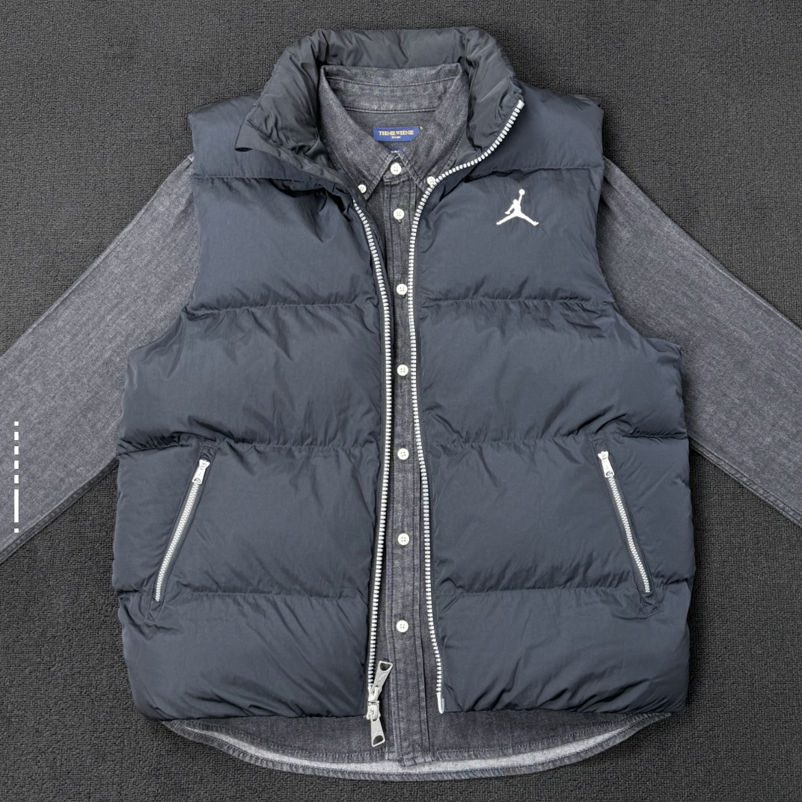 Nike/耐克官方正品Jordan Essentials 男子马甲保暖棉 FB7308