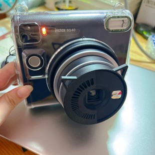 可调5档曝光神器户外猫耳款 富士拍立得SQ40 SQ1相机镜头曝光神器