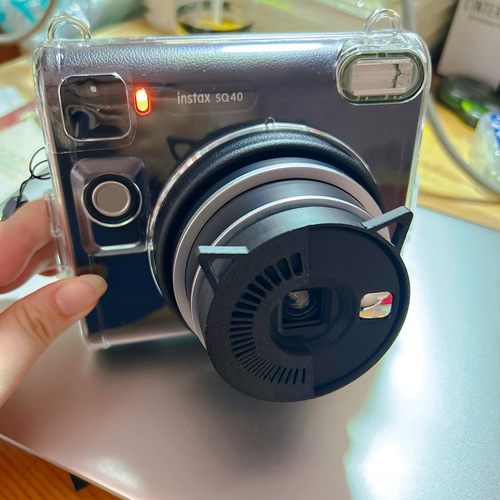 富士拍立得SQ40 SQ1相机镜头曝光神器 可调5档曝光神器户外猫耳款
