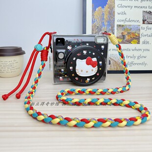 适用instaxSQUARE SQ40相机保护壳 挂绳相机合身收纳透明水晶壳