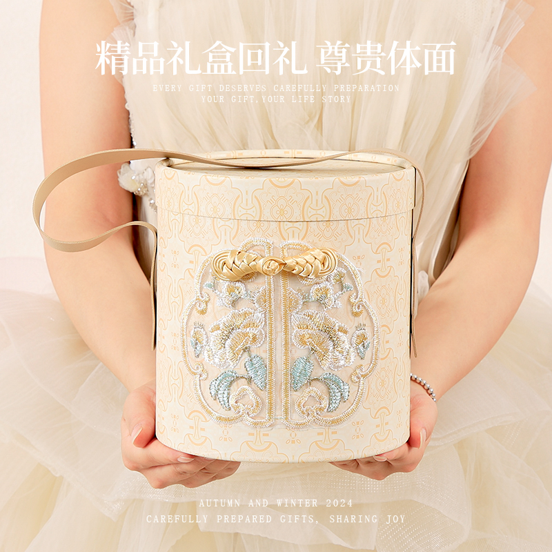 伴手礼女伴娘结婚高档实用婚礼回礼轻奢小众高级喜糖成品含糖礼盒