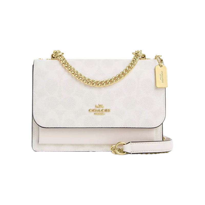 COACH/蔻驰Mini Klare Crossbody Bag 女士链条包风琴包