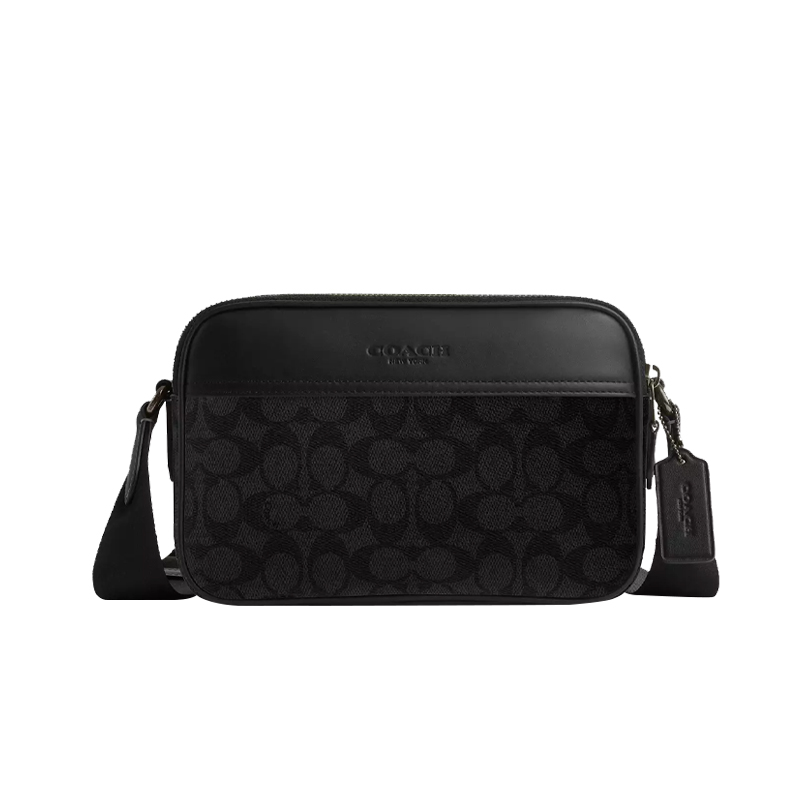 COACH/蔻驰Graham Crossbody 男士斜挎包休闲包相机包盒子包