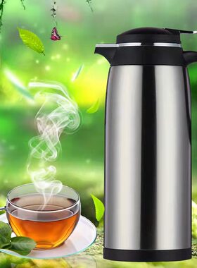 稻草人瓶盖家用欧式茶楼宾馆酒店会所保温食品级玻璃壶德式热水瓶