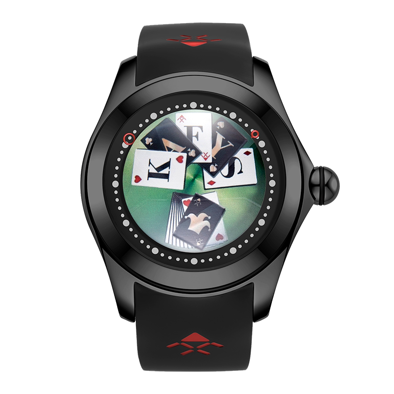 欧宝罗卡费亚瑟系列赌王手表全自动机械表潮流个性大表盘潮款手表