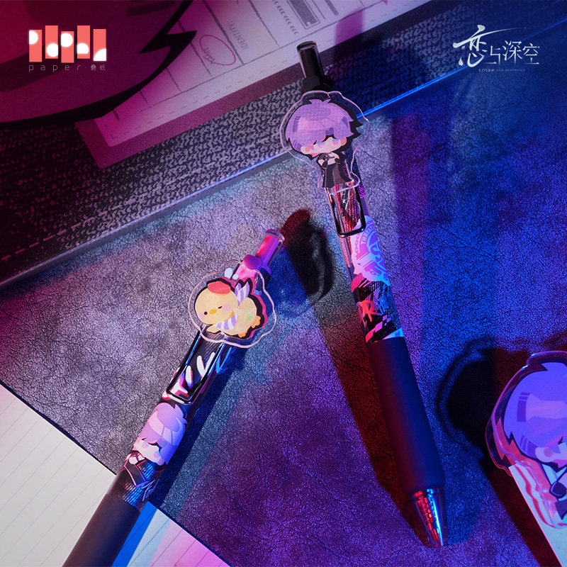 thumbnail for 《恋与深空x晨光文具》禁区追踪系列中性笔组