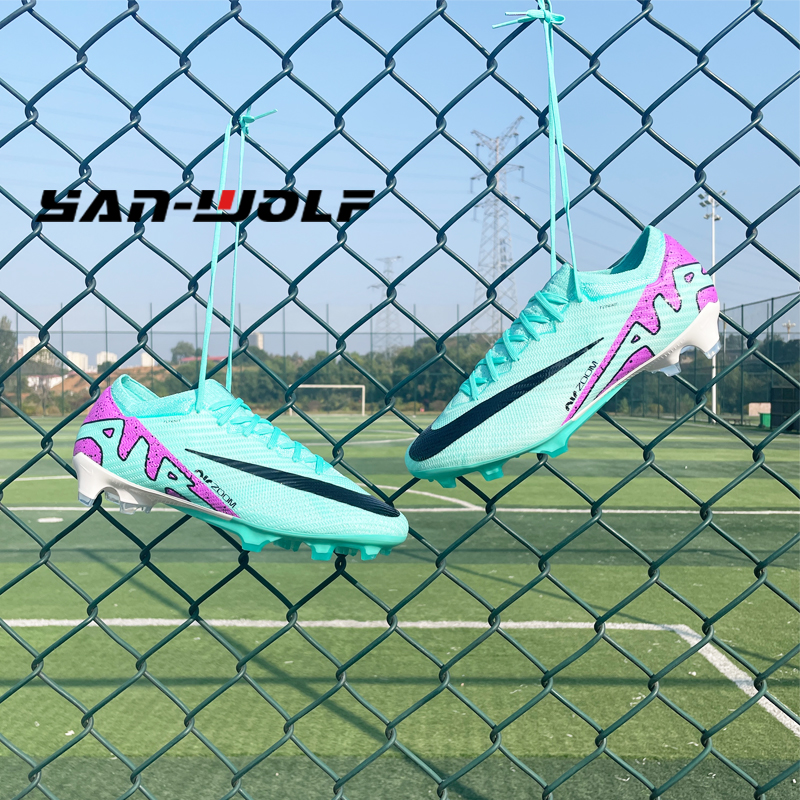 耐克低帮FG长钉天然草刺客足球鞋