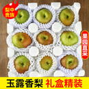 正宗山西玉露香梨礼盒10新鲜斤水果应季 整箱脆甜酥梨丹霞红梨 当季