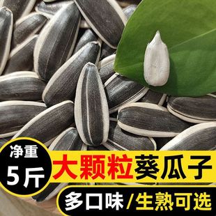 【净含量】内蒙大颗粒363葵花籽生熟瓜子休闲新鲜炒货瓜子仁坚果