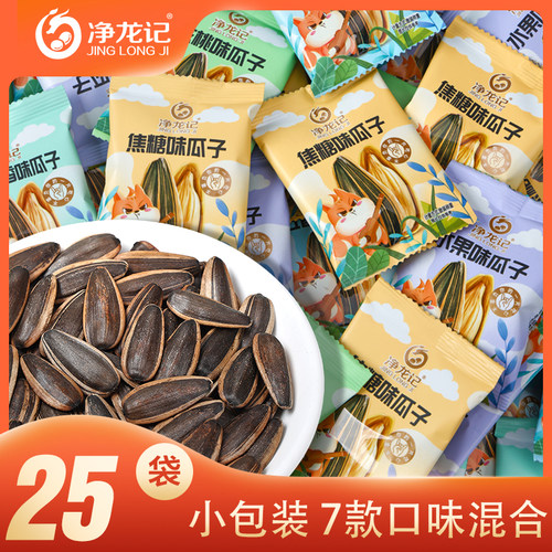 净龙记新货混合7口味瓜子小袋