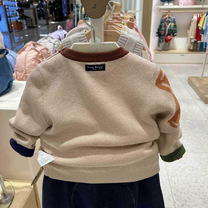 Teenie W宝eWenFQZie婴童正品22冬男纯T棉毛衣0KW224902A K224902高性价比高么？