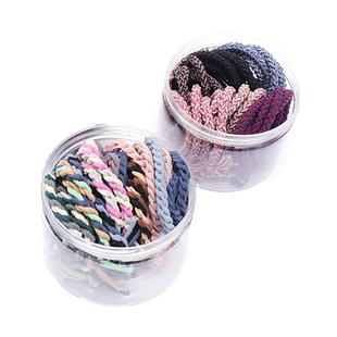 韩版网红基础头绳简约时尚气质发绳多股百搭高弹力橡皮筋马尾发圈