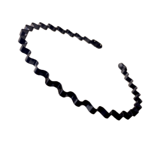 潮男黑色金属发箍洗脸用发窟运动隐形背头压发固定头箍不勒头发卡