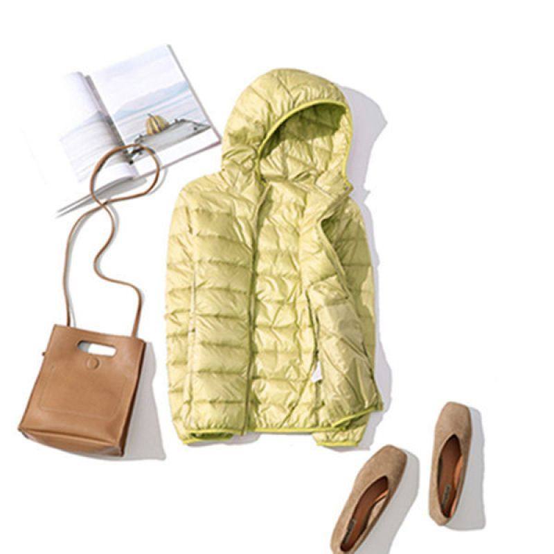 轻薄羽绒服女2025新款短款立领连帽时尚修身秋冬大码外套反季促销,女装/女士精品,羽绒服,淘宝优惠券,粉丝福利购,淘宝优惠卷