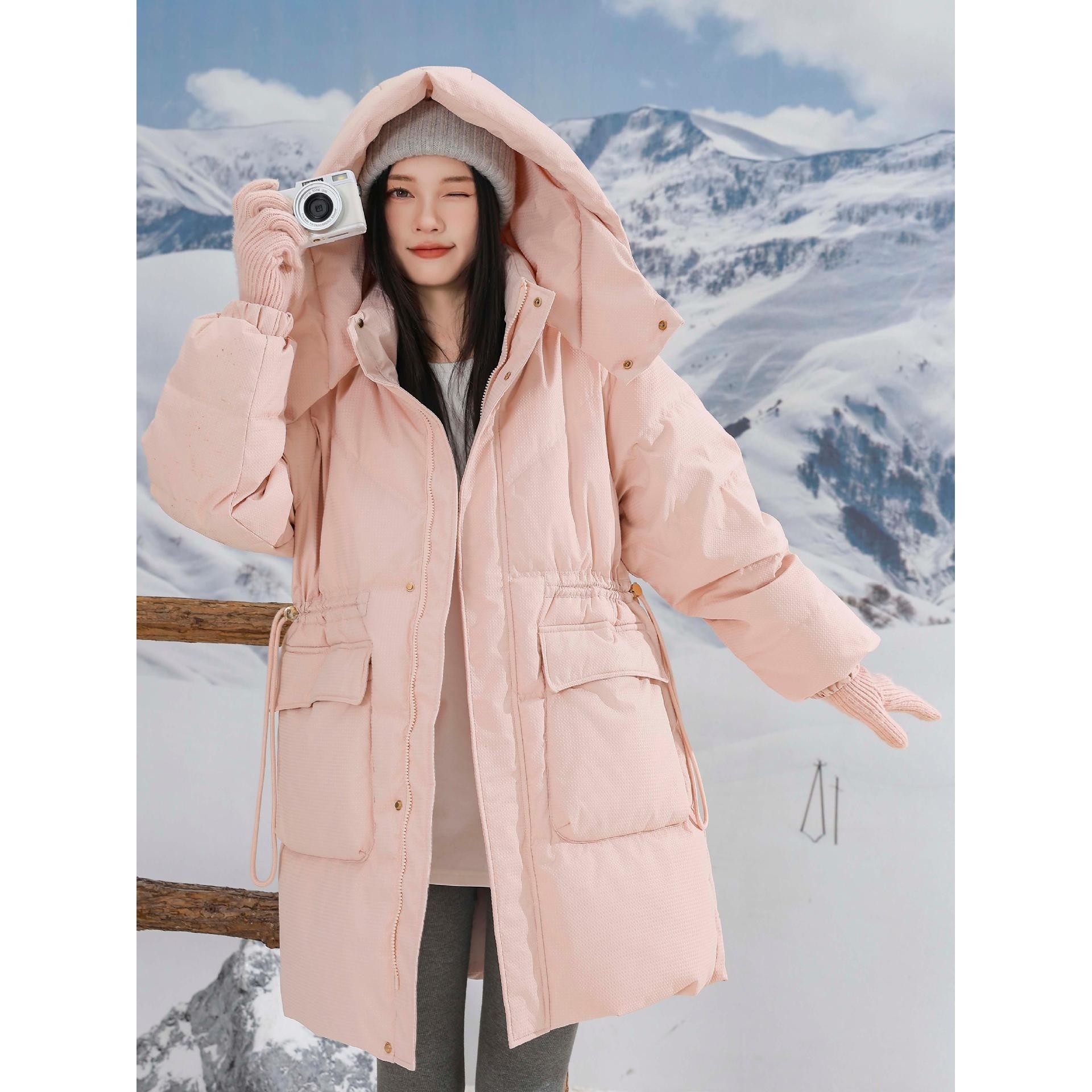 新款加肥加大码孕妇羽绒服女可脱卸帽加厚长款90白鸭绒2403,女装/女士精品,羽绒服,淘宝优惠券,粉丝福利购,淘宝优惠卷