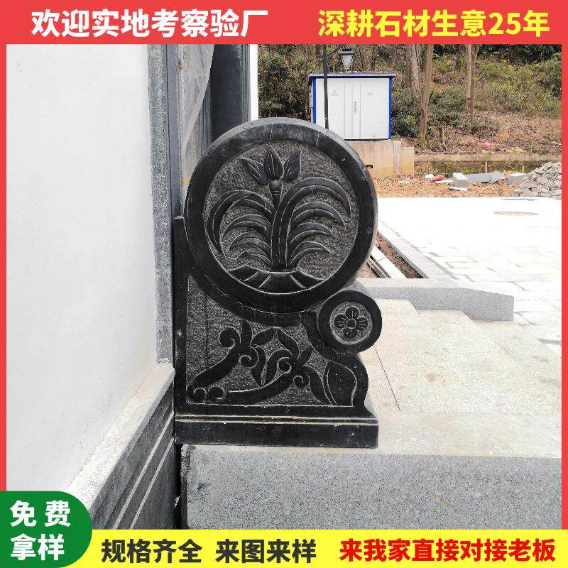 仿古石雕门墩石鼓一对青石别墅古代门口摆放门鼓多种款式抱鼓石