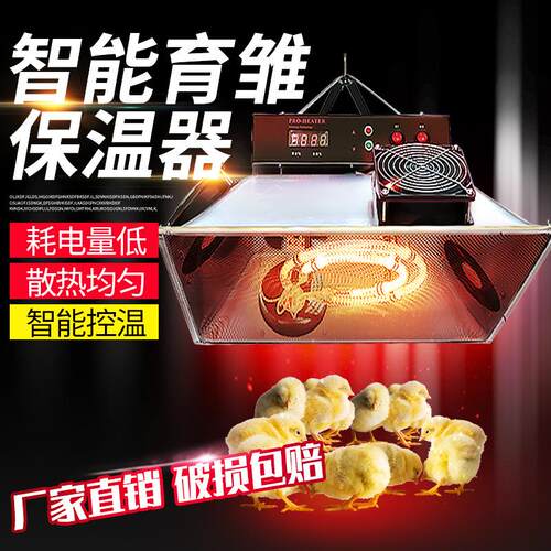 育雏器保温取暖器全自动鸡舍保护伞养殖鸭鹅保暖猪宠物加温器暖灯