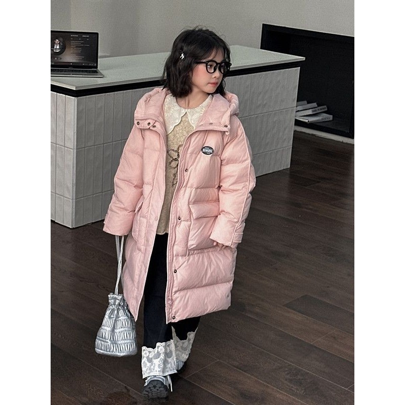 冬季新款韩版加厚女童羽绒服中长款中大童小学生保暖连帽儿童外套,女装/女士精品,羽绒服,淘宝优惠券,粉丝福利购,淘宝优惠卷