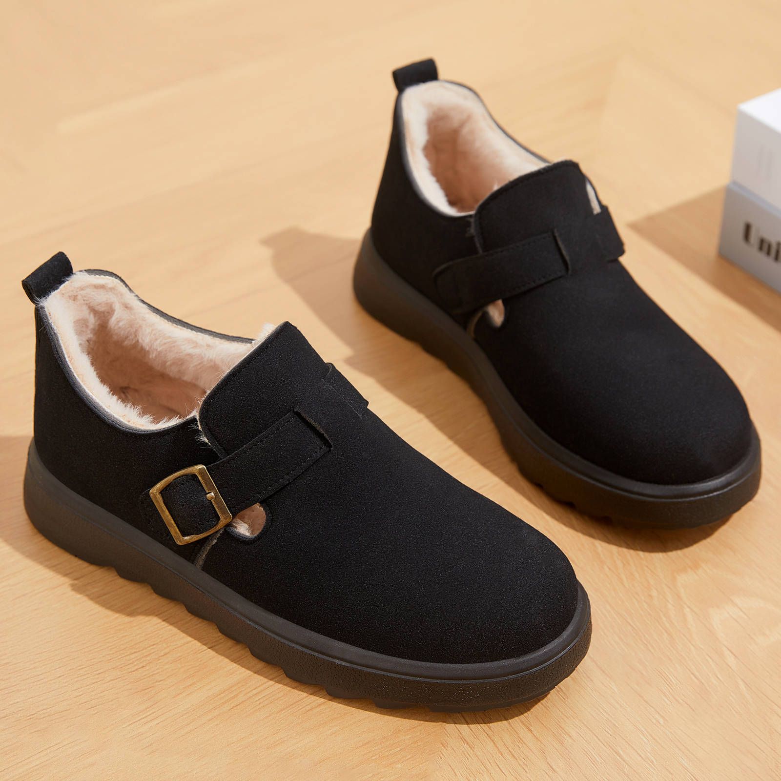 雪地靴女新款潮流棉鞋女防寒保暖短靴加绒加厚靴子时尚百搭棉靴