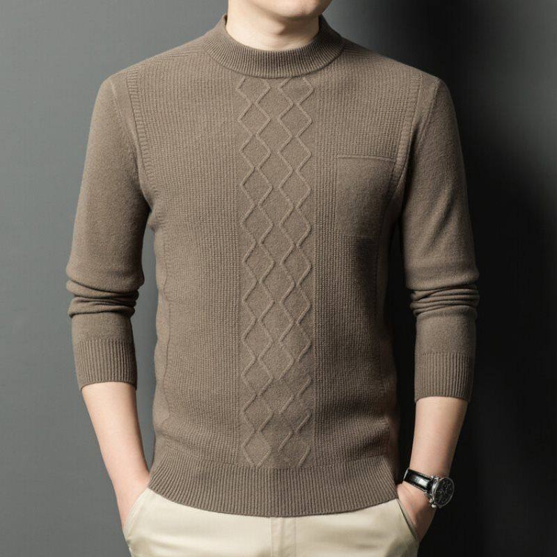 秋冬新款100%纯羊毛衫男士宽松加厚圆领毛衣休闲针织打底衫,女装/女士精品,羊绒衫,淘宝优惠券,粉丝福利购,淘宝优惠卷
