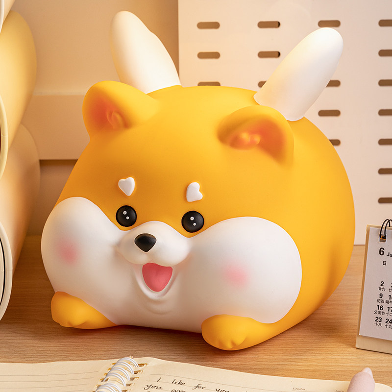 创意小狗儿童男女孩卡通存钱罐2026年新款只进不出成人储蓄钱罐箱