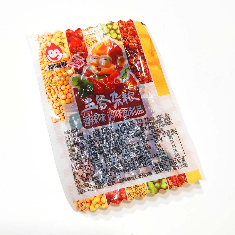 辣嘴猴秘制面筋卷多口味辣条素鱼排河南特产包邮
