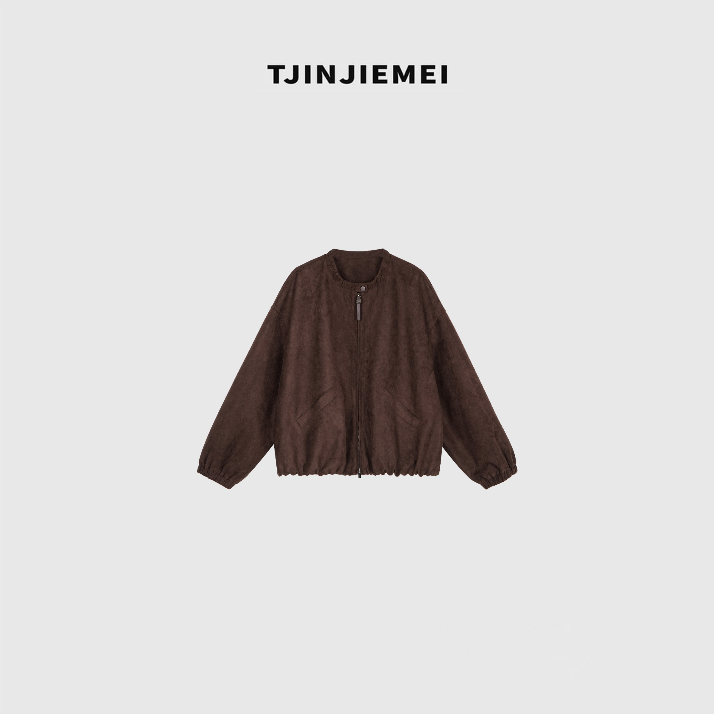 T井姐妹【热可可】设计感休闲百搭短款外套WT2609-TJ1017图片