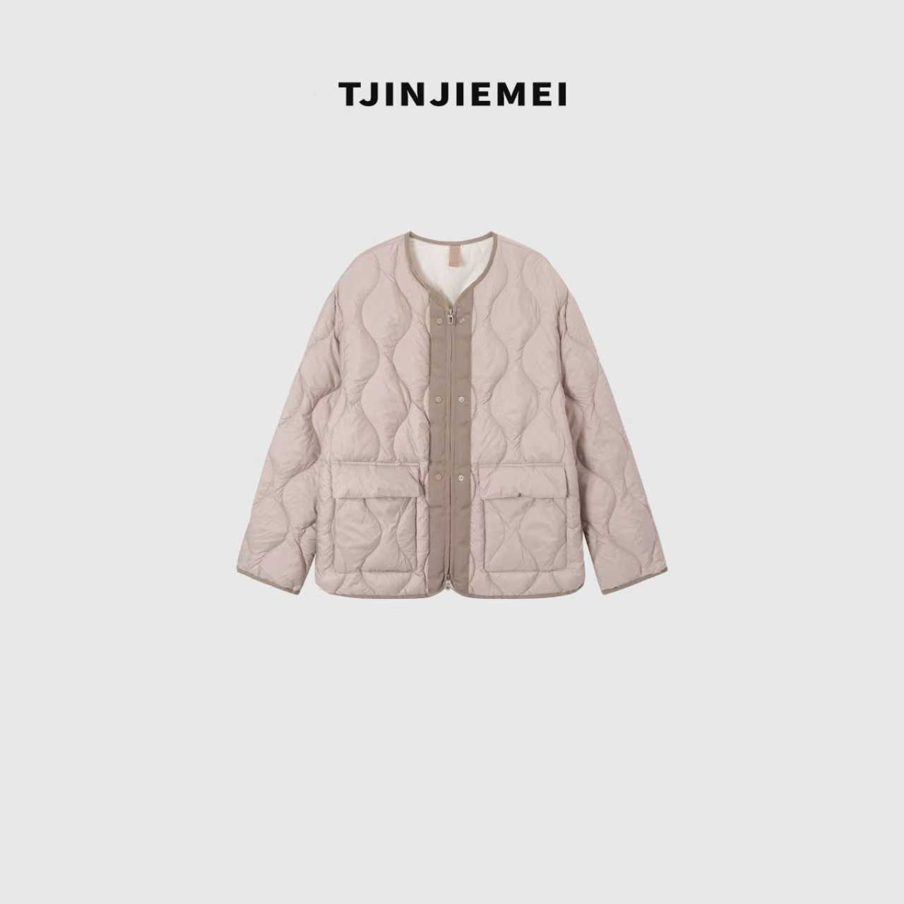 T井姐妹【海伦】设计感葫芦绗缝羽绒服ERF2510-WJ-387