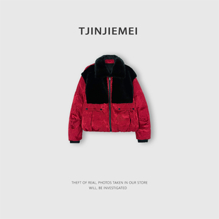 95230 设计感精致水貂领鹅绒服ERF2512 T井姐妹 好事近