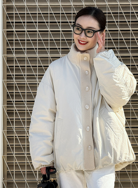 T井姐妹【随性】设计感休闲宽松百搭羽绒服YRF2412-6010
