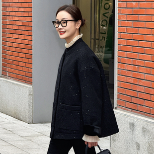 T井姐妹【夜宴】设计感轻奢时尚短款羽绒服外套YRF2510-TJ592