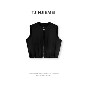 T井姐妹 7817 设计感休闲百搭气质马夹MJ2603