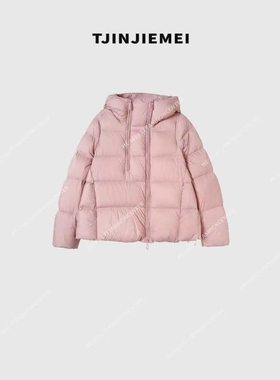 T井姐妹【朱古力】设计感蓬松超保暖短款羽绒服YRF2510-88221