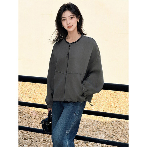 T井姐妹【安迪】设计感休闲百搭短款外套WT2608-26553
