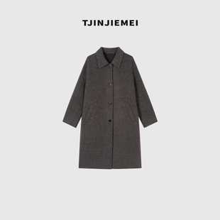 设计感绵羊毛大衣DY2509 新款 WBQ950 T井姐妹