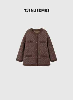 T井姐妹【太妃糖】新款设计感香风羽绒外套YRF2510-TJ551