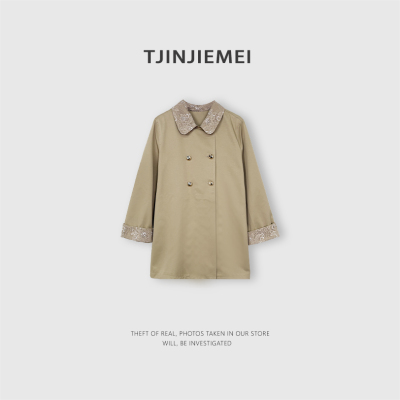 T井姐妹【风云】设计师简约休闲风衣外套WT2601-TJ659