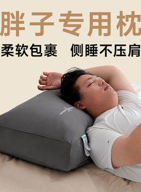 成人男士高枕头颈椎专用枕头芯家用枕芯不塌陷不变形单人一只装