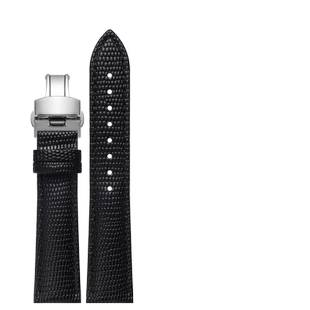 适配摩凡陀博物馆系列真皮手表带男女情侣款蜥蜴纹皮表链15/21mm