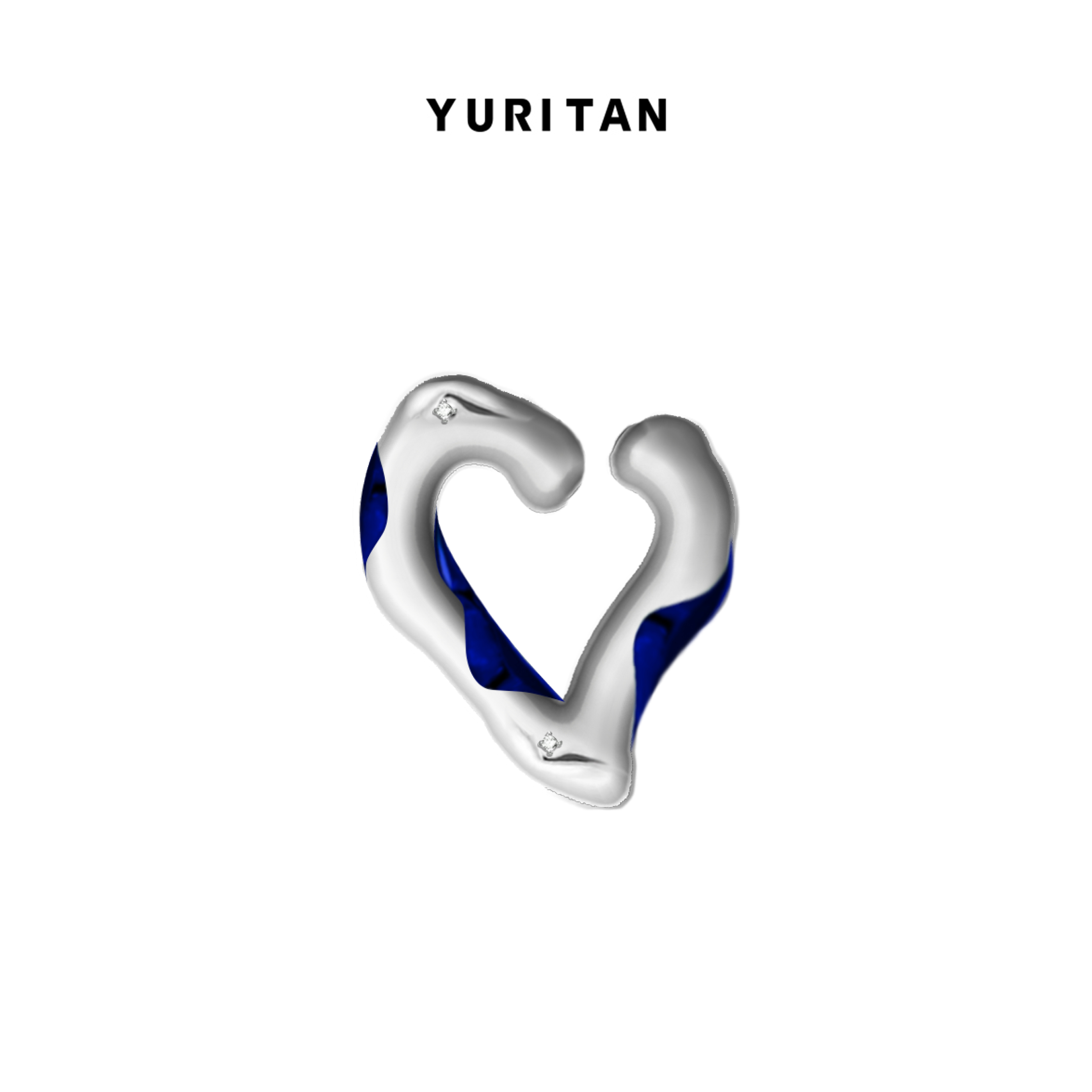yuritan异型原创设计风潮款耳夹