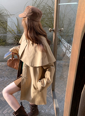 【新品首发】可拆卸斗篷风衣D57 P175K271