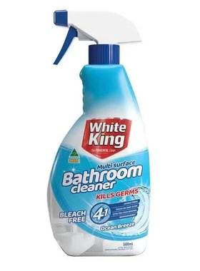 澳洲进口whiteking浴室清洁清洁剂去皂液黄渍杀菌清洁喷雾500ml