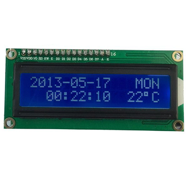 液晶显示万年历制作套件单片机