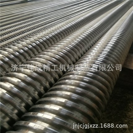大型梯形丝杆加工tr50t60t80t100t120t200精密大导程机床丝杠